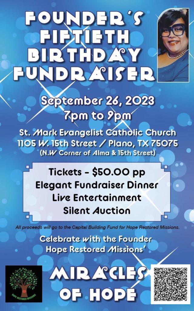 Founder Day Fundraiser Flyer