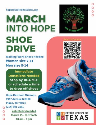 Mar 25 Shoe Drive