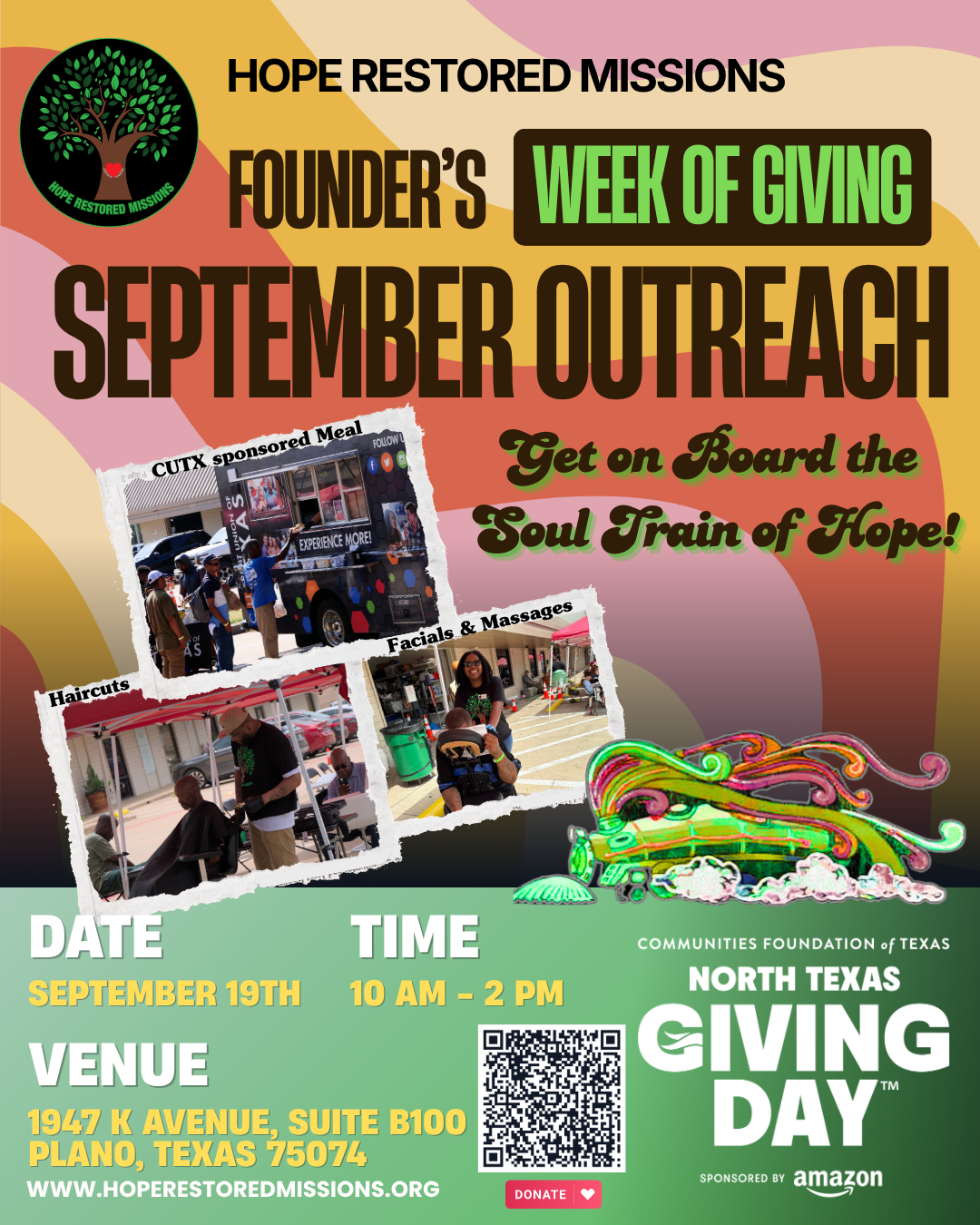 HRM Outreach Saturday - September